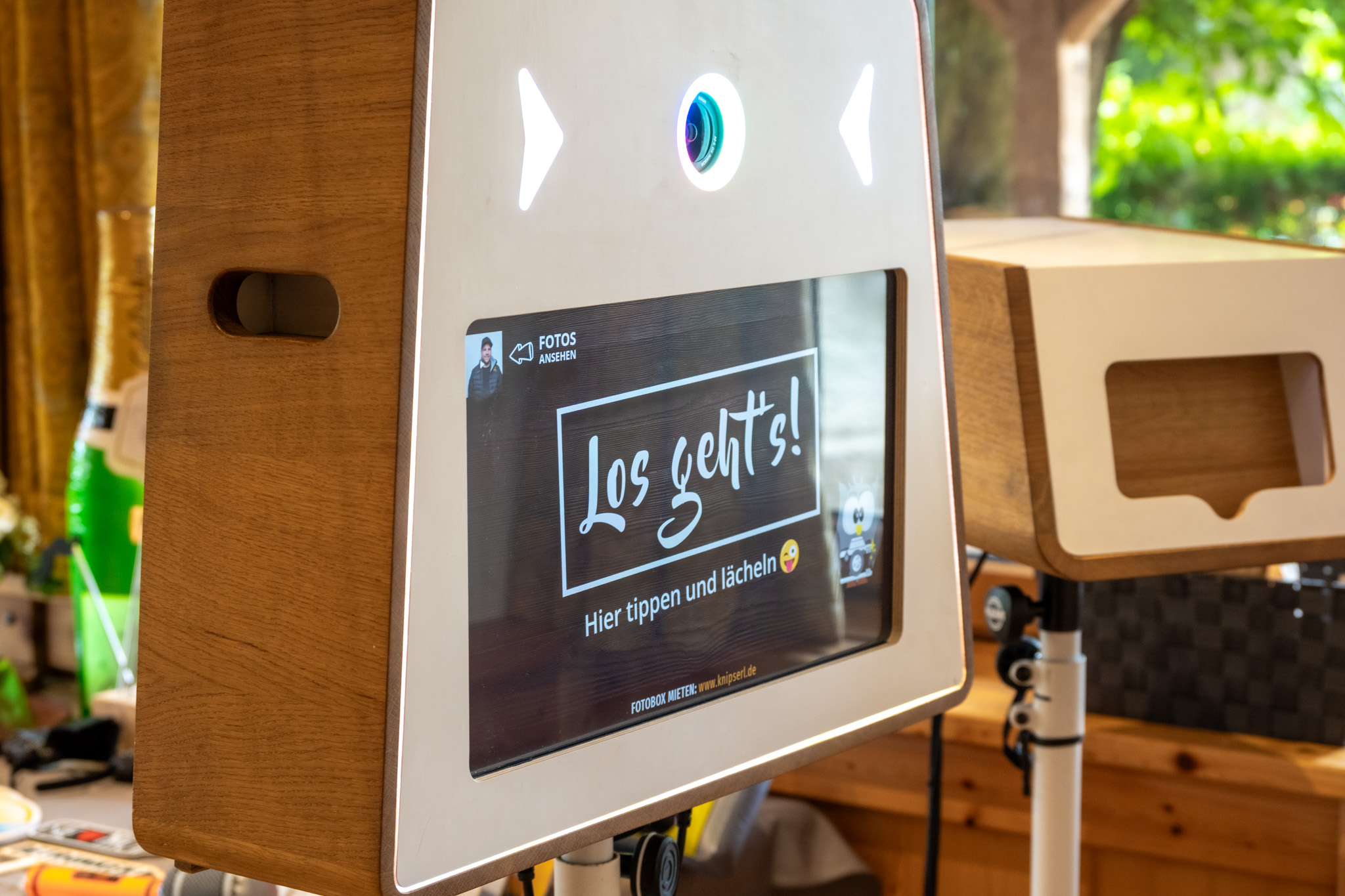 Knipserl Fotobox Touchscreen